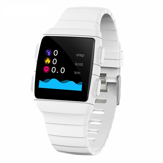 SANDA CR11 1.3 inch Screen Smart Watch IP68 Waterproof,Support Call Reminder /Heart Rate Monitoring/Blood Pressure Monitoring/Sedentary Reminder(White) - Smart Wear by SANDA | Online Shopping UK | buy2fix