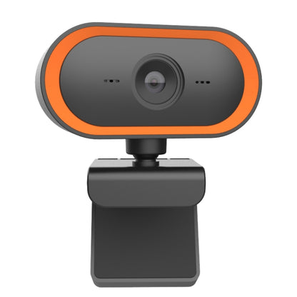 C11 2K Picture Quality HD Without Distortion 360 Degrees Rotate Built-in Microphone Sound Clear Webcams with Tripod(Orange) - HD Camera by buy2fix | Online Shopping UK | buy2fix