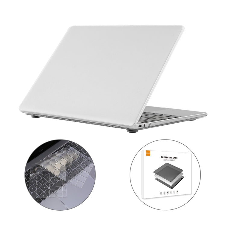 ENKAY for Huawei MateBook 13 Ryzen Edition US Version 2 in 1 Crystal Protective Case with TPU Keyboard Film(Transparent) - Screen & Keyboard Cover by ENKAY | Online Shopping UK | buy2fix