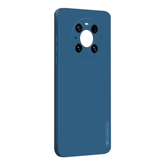 For Huawei Mate 40 Pro PINWUYO Sense Series Liquid Silicone TPU Mobile Phone Case(Blue) - Huawei Cases by PINWUYO | Online Shopping UK | buy2fix