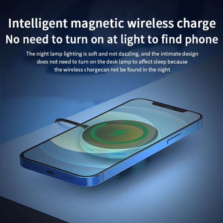 W-975 Ultra-thin 15W Max Magnetic Absorption Wireless Charger for iPhone and other Smart Phones(Black) - Apple Accessories by buy2fix | Online Shopping UK | buy2fix