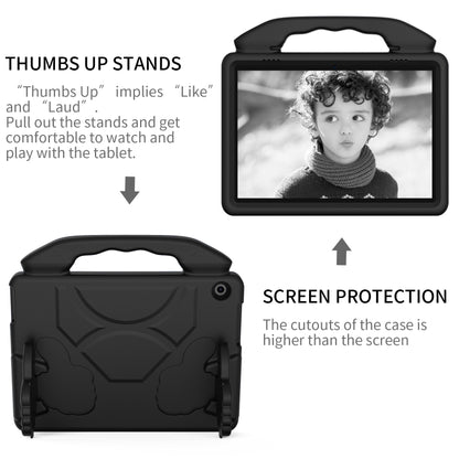 For Lenovo Tab M10 HD 10.1 TB-X505F/X505N EVA Shockproof Tablet Case with Thumb Bracket(Black) - Mobile Accessories by buy2fix | Online Shopping UK | buy2fix