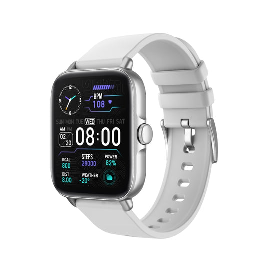 Y22 1.7inch IP67 Color Screen Smart Watch(Silver) - Smart Wear by buy2fix | Online Shopping UK | buy2fix