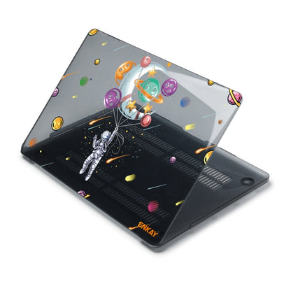 ENKAY Star Series Pattern Laotop Protective Crystal Case For MacBook Pro 15.4 inch A1707 / A1990(Balloon Astronaut) - MacBook Pro Cases by ENKAY | Online Shopping UK | buy2fix