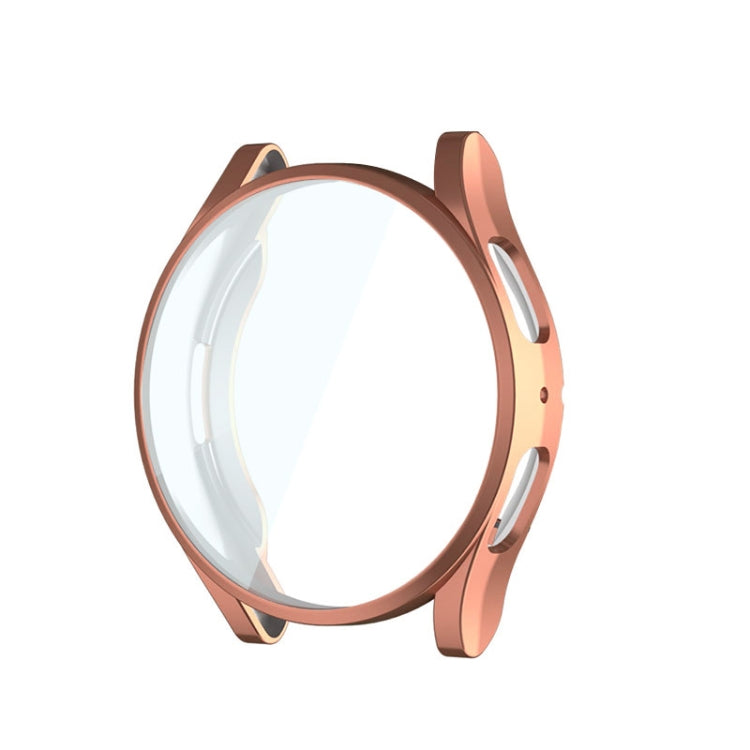 For Samsung Galaxy Watch5 40mm ENKAY Hat-Prince Full Coverage Electroplated Soft TPU Case(Rose Gold) - Watch Cases by ENKAY | Online Shopping UK | buy2fix