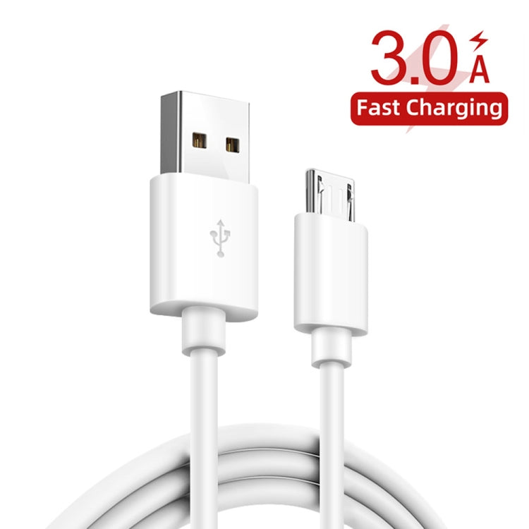 45W PD25W + 2 x QC3.0 USB Multi Port Charger with USB to Micro USB Cable, US Plug(White) - Mobile Accessories by buy2fix | Online Shopping UK | buy2fix