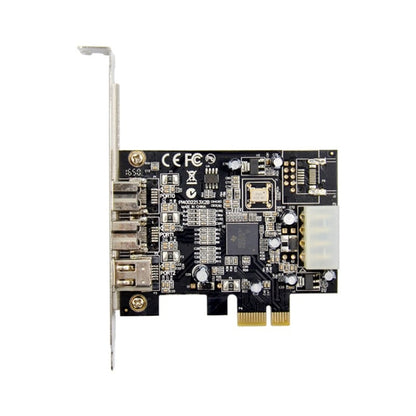 ST23 PCI Express 3 Port Firewire 1394B & 1394A PCIe 1.1 x1 Card - Card Adapter by buy2fix | Online Shopping UK | buy2fix