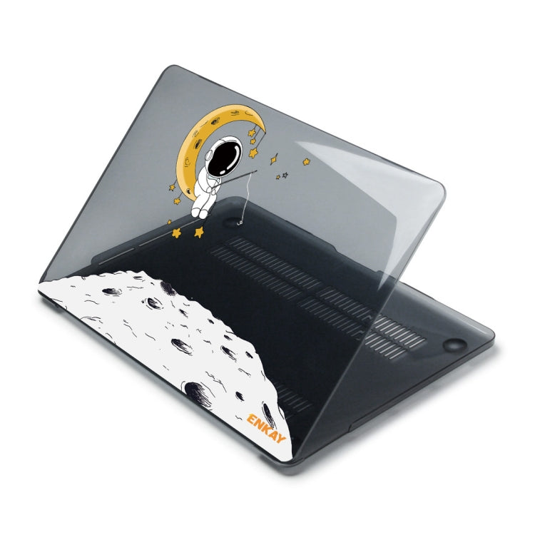 For MacBook Pro 15.4 A1707/A1990 ENKAY Hat-Prince 3 in 1 Spaceman Pattern Laotop Protective Crystal Case with TPU Keyboard Film / Anti-dust Plugs, Version:EU(Spaceman No.3) - MacBook Pro Cases by ENKAY | Online Shopping UK | buy2fix