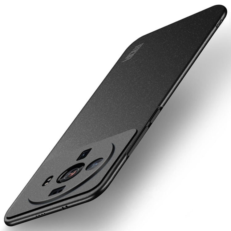 For Xiaomi 12s Ultra MOFI Fandun Series Frosted PC Ultra-thin Phone Case(Black) - Xiaomi Cases by MOFI | Online Shopping UK | buy2fix