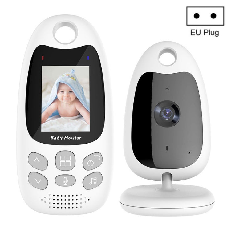 VB610 Baby Monitor Camera Wireless Two-way Talk Back Baby Night Vision IR Monitor(EU Plug) - Security by buy2fix | Online Shopping UK | buy2fix