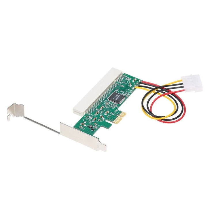 PCI-E to PCI Adapter Card Converter with 4Pin Power Supply -  by buy2fix | Online Shopping UK | buy2fix