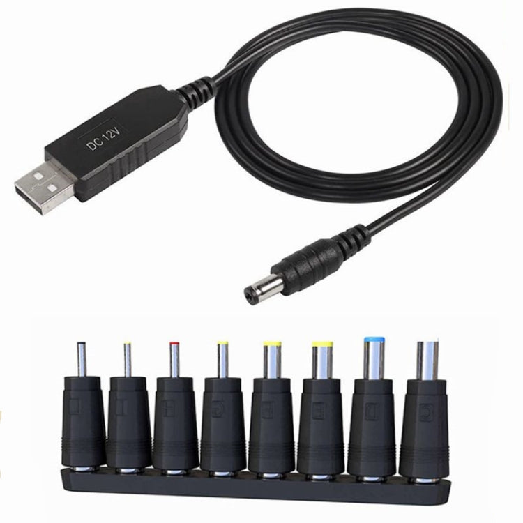 USB DC 5V to 12V Set Up Cable Converter Adapter - AC Adapers by buy2fix | Online Shopping UK | buy2fix