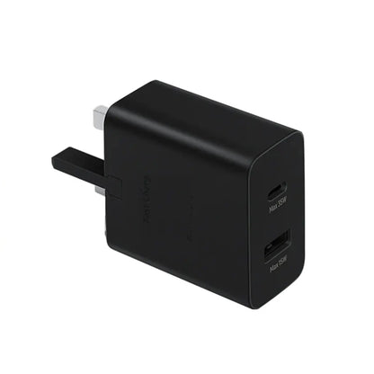 35W USB-C / Type-C + USB Charger Supports PPS / PD Protocol, UK Plug - USB Charger by buy2fix | Online Shopping UK | buy2fix