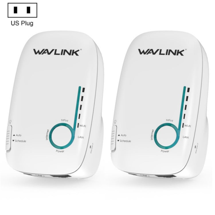 WAVLINK WN576K2 AC1200 Household WiFi Router Network Extender Dual Band Wireless Repeater, Plug:US Plug (White) - Wireless Routers by WAVLINK | Online Shopping UK | buy2fix