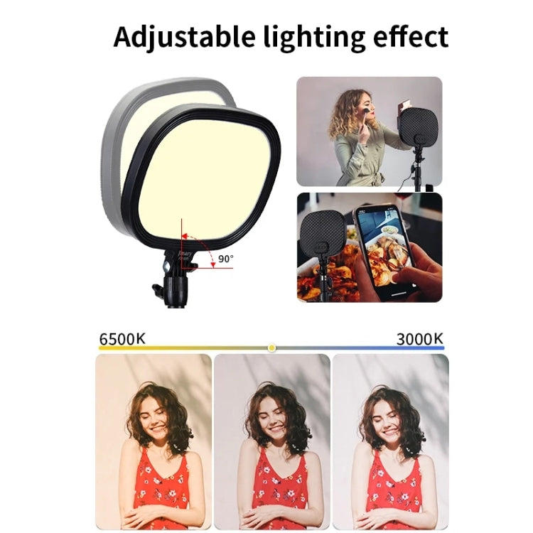 JMARY FM-58R Live Streaming Photography Fill Light 180-Degree Rotatable 9-inch LED Light -  by Jmary | Online Shopping UK | buy2fix