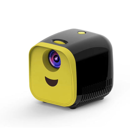 L1 Children Projector Mini LED Portable Home Speaker Projector, UK Plug(Black) - Consumer Electronics by buy2fix | Online Shopping UK | buy2fix