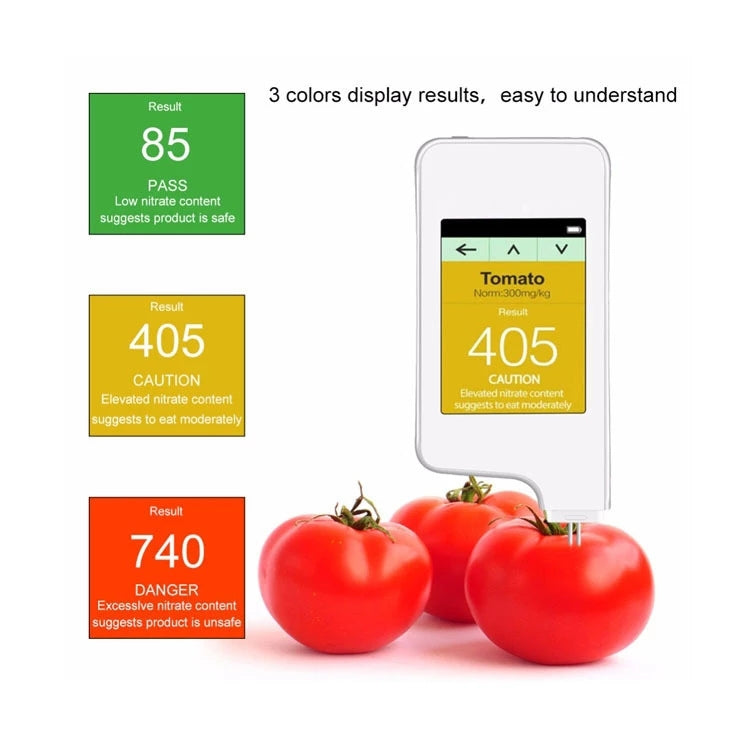 Vegetable And Fruit Meat Nitrate Residue Food Environmental Safety Tester(White) - Consumer Electronics by buy2fix | Online Shopping UK | buy2fix