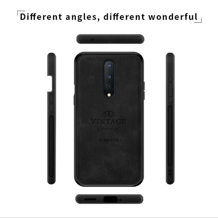 For Oneplus 8 PINWUYO Zun Series PC + TPU + Skin Waterproof And Anti-fall All-inclusive Protective Shell(Gray) - OnePlus Cases by PINWUYO | Online Shopping UK | buy2fix