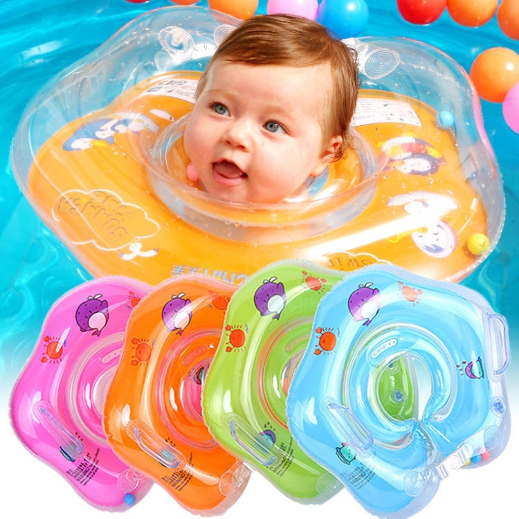 Circle Shaped Inflatable Baby Children Swimming Neck Ring(Pink) - Outdoor & Sports by buy2fix | Online Shopping UK | buy2fix