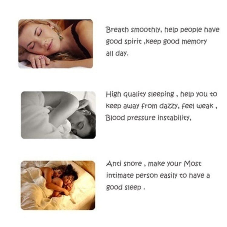 Acupressure Anti Snore Ring Treatment Reflexology Anti Snoring Apnea Sleeping Device(Black) - Anti Snoring Tools by buy2fix | Online Shopping UK | buy2fix