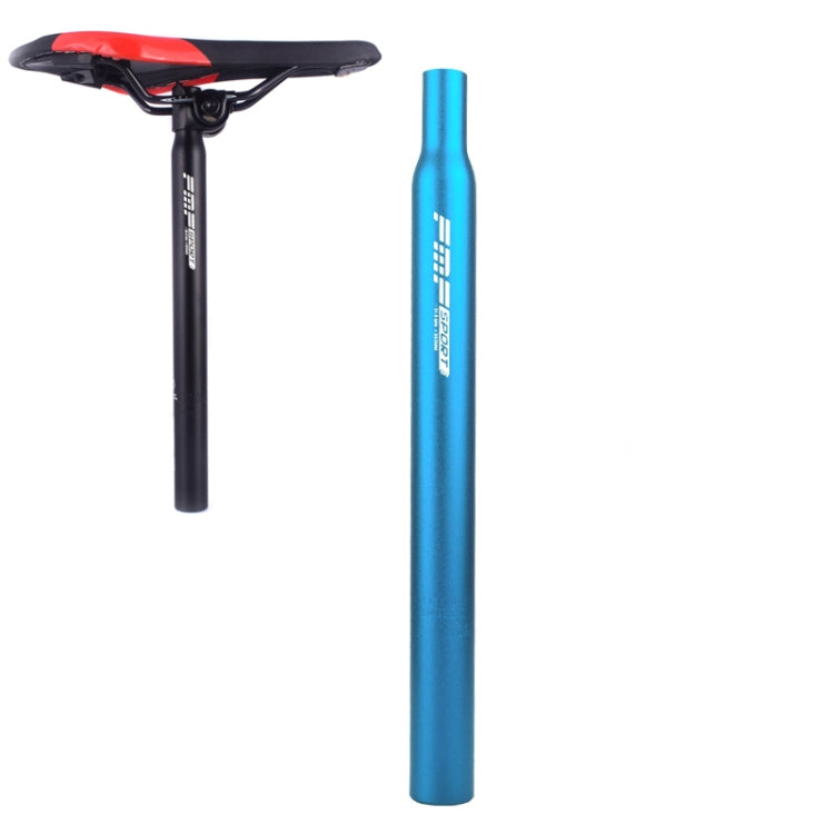 FMFXTR Aluminum Alloy Mountain Bike Extended Seat Post, Specification:28.6x350mm(Blue) - Bicycle Seat Posts by FMFXTR | Online Shopping UK | buy2fix