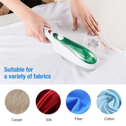 Handheld Garment Steamer Brush Portable Clothes Steam Iron, US Plug 110V(Green) - Home & Garden by buy2fix | Online Shopping UK | buy2fix