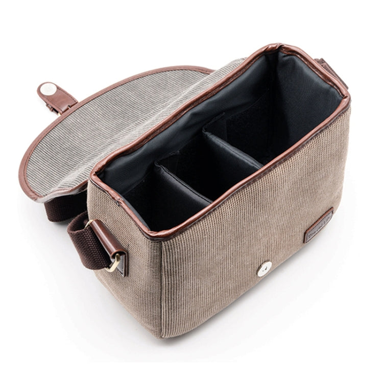 Retro Photo Camera Bag Case Cover For Canon EOS 200D 77D 7D 80D 800D 1300D 6D 70D 760D 750D 700D 600D 100D 1200D 1100D SX540(Gray) - Camera Accessories by buy2fix | Online Shopping UK | buy2fix