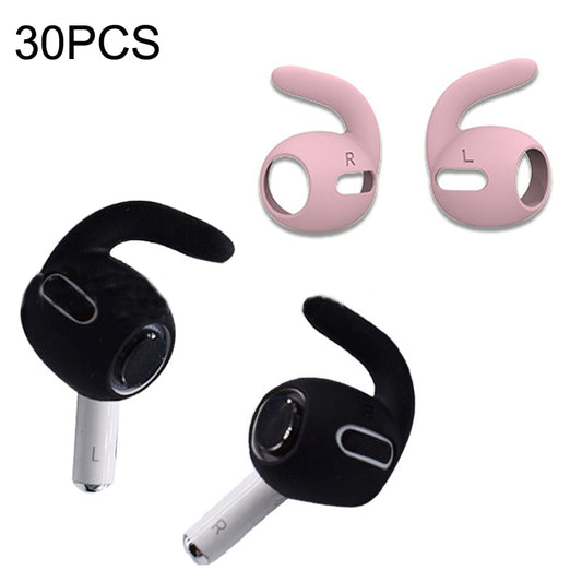 30PCS Ultra-thin Earphone Ear Caps For Apple Airpods Pro(Pink) - Apple Accessories by buy2fix | Online Shopping UK | buy2fix