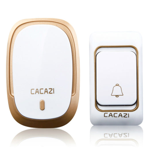 CACAZI K01 Pager Wireless Smart Music Waterproof Doorbell, Random Color Delivery, US / EU / UK Plug - Security by buy2fix | Online Shopping UK | buy2fix