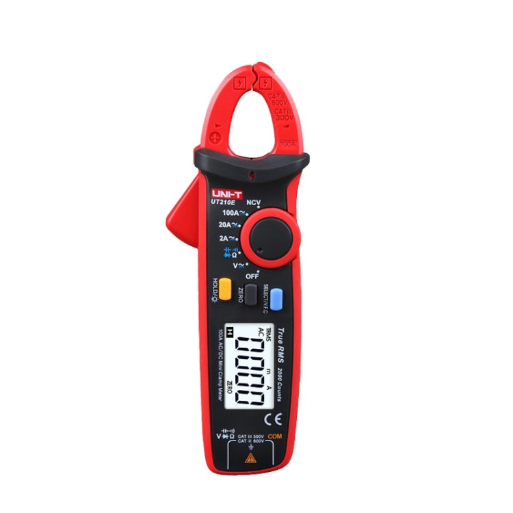 UNI-T  UT210E 100A Digital Clamp Meter AC DC Voltage Detector - Digital Multimeter by UNI-T | Online Shopping UK | buy2fix