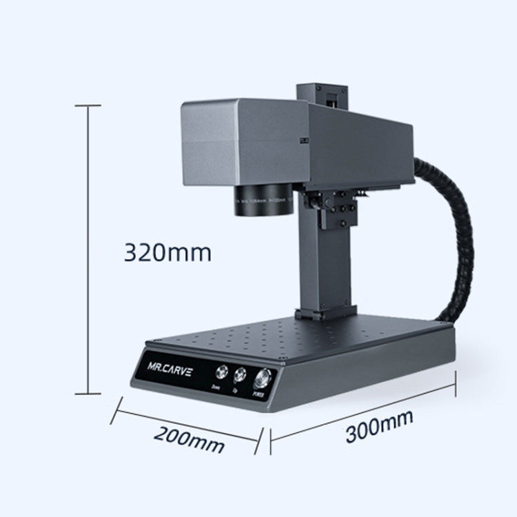 DAJA M1 Pro 10W Metal Nameplate High Precision Characters Laser Carving Machine, Style:RF1 Ring Fixture(EU Plug) - Consumer Electronics by DAJA | Online Shopping UK | buy2fix