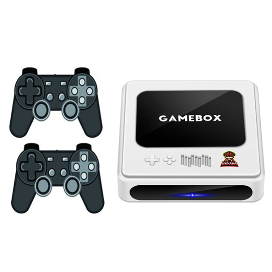 GD10 256G Built-In 60000+ Games Dual System Set-Top Box 3D Home 4K HD  TV Game Console Box US Plug(White) - Pocket Console by buy2fix | Online Shopping UK | buy2fix