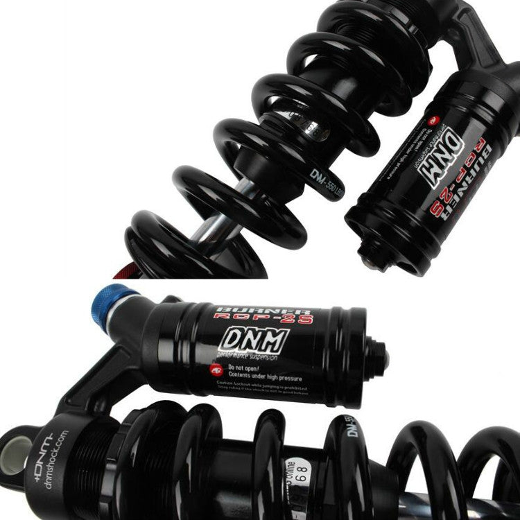 DNM RCP2S Mountain Bike Oil Spring Rear Shock Absorber Soft Tail Frame Rear Bladder, Size:220mm(With 24mm Bushing) - Outdoor & Sports by DNM | Online Shopping UK | buy2fix