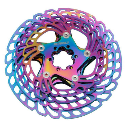 IIIPRO Floating Disc Road Mountain Bike Six Nail Disc Brake Disc, Size:140mm(Colorful) - Outdoor & Sports by IIIPRO | Online Shopping UK | buy2fix