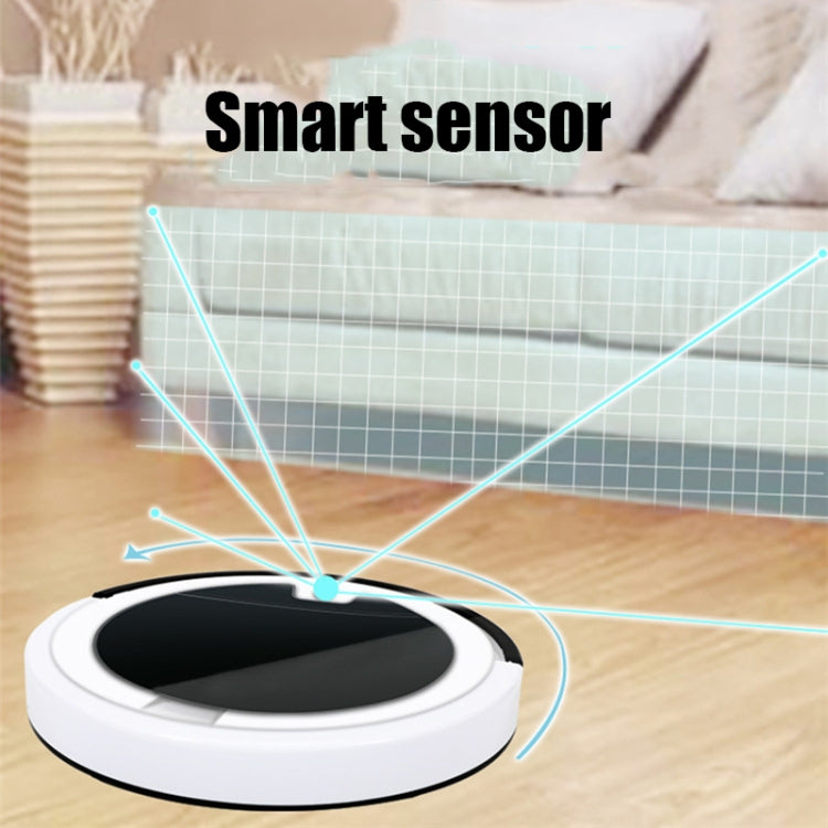 Home Smart Sweeping Robot Planning Route Remote Control Large Suction Cleaner Sweeper(White Black) - Consumer Electronics by buy2fix | Online Shopping UK | buy2fix