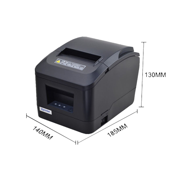 Xprinter XP-A160M Thermal Printer Catering Bill POS Cash Register Printer, Style:US Plug(USB) - Printer by Xprinter | Online Shopping UK | buy2fix