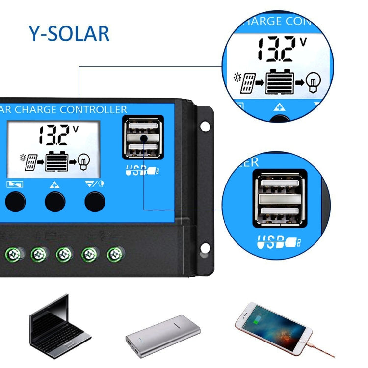 Street Lamp Smart Lighting Charging Solar Controller, Model: RBL-40A - Consumer Electronics by buy2fix | Online Shopping UK | buy2fix