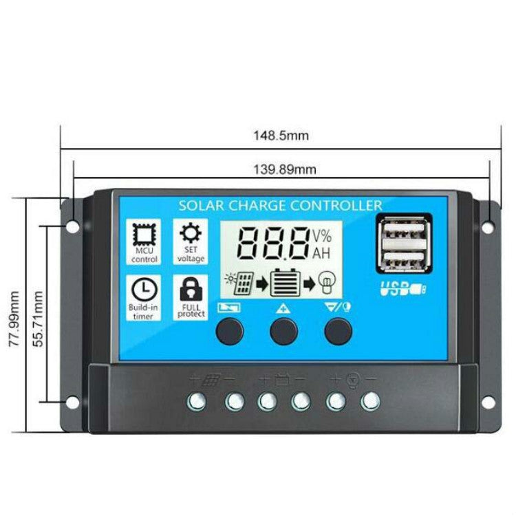 Street Lamp Smart Lighting Charging Solar Controller, Model: RBL-60A - Consumer Electronics by buy2fix | Online Shopping UK | buy2fix