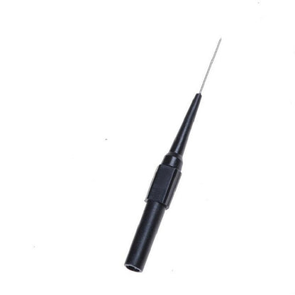 30V Multimeter Test Pen Test Probe Long and Thin Tip Probe Banana Jack Pin Auto Car Repair Accessories Tool(Black) - Consumer Electronics by buy2fix | Online Shopping UK | buy2fix