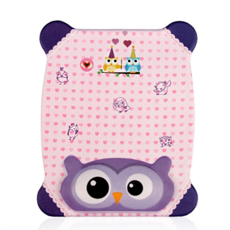 Cartoon Silicone Wristband Mouse Pad(Purple Owl) - Computer & Networking by buy2fix | Online Shopping UK | buy2fix