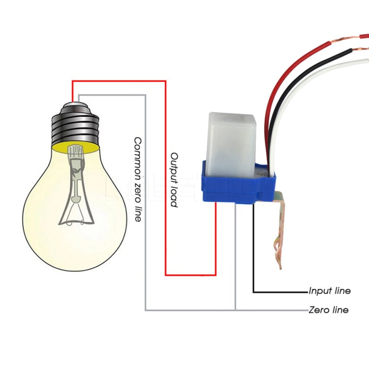 Automatic Switch Sensor Switch Photocell Street Light Switch Control(24V) - Consumer Electronics by buy2fix | Online Shopping UK | buy2fix