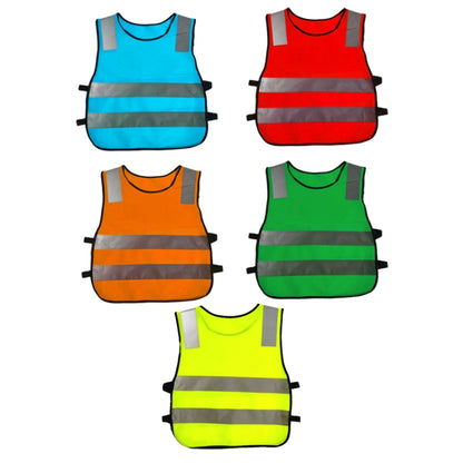 Safety Kids Reflective Stripes Clothing Children Reflective Vest(Fluorescent Yellow) - Reflective Safety Clothing by buy2fix | Online Shopping UK | buy2fix