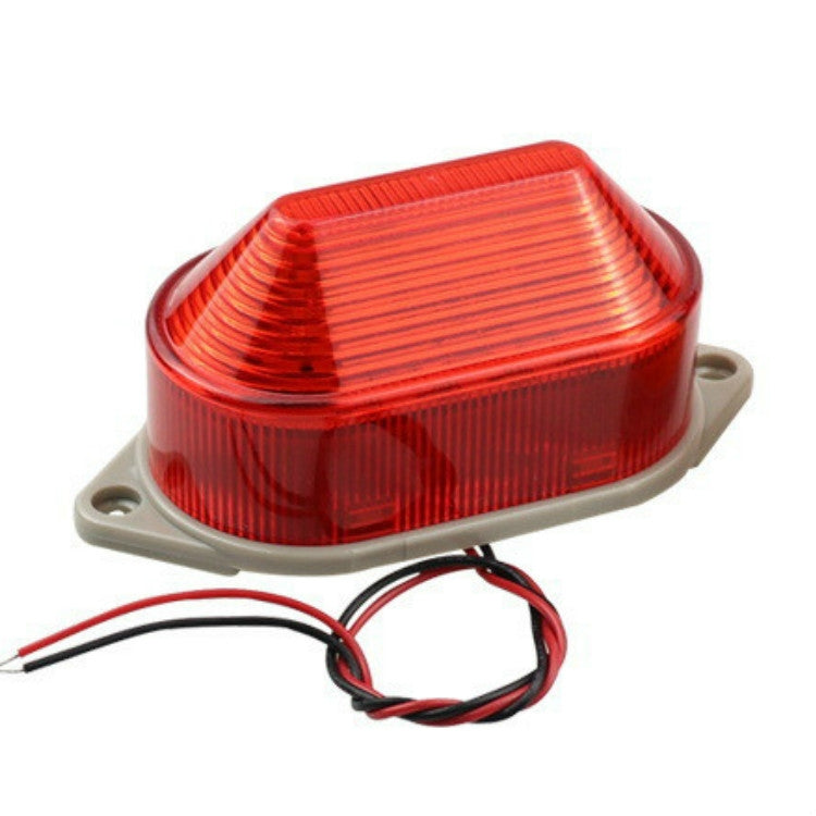 DC12V Led Mini Strobe Signal Warning Light Silent Warning Light(Red) - Warning Lights by buy2fix | Online Shopping UK | buy2fix