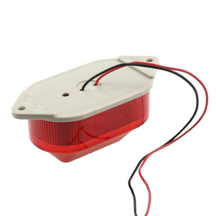 DC24V Led Mini Strobe Signal Warning Light Silent Warning Light(Blue) - Warning Lights by buy2fix | Online Shopping UK | buy2fix
