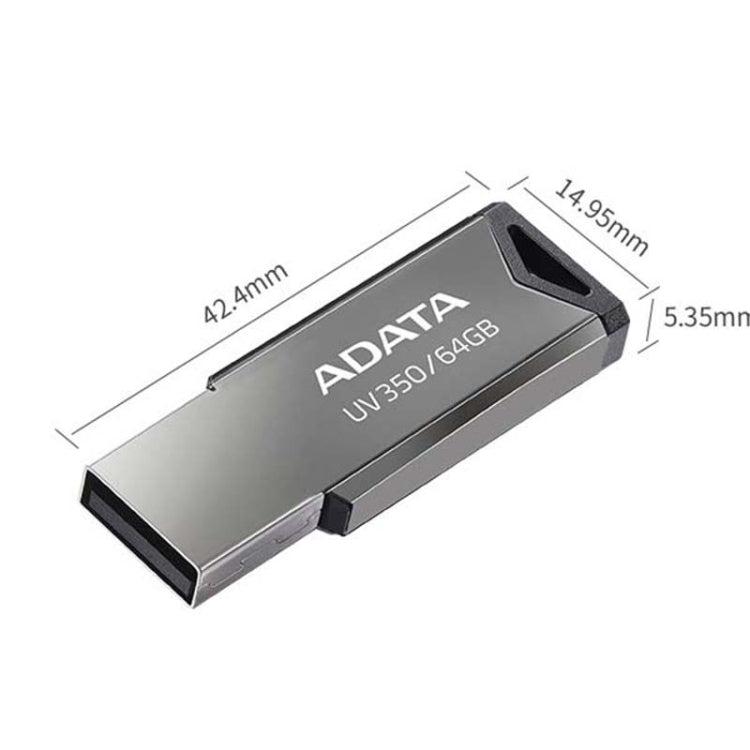 ADATA UV350 Car Speaker Office Storage USB3.2 U Disk, Capacity: 32GB - USB Flash Drives by ADATA | Online Shopping UK | buy2fix