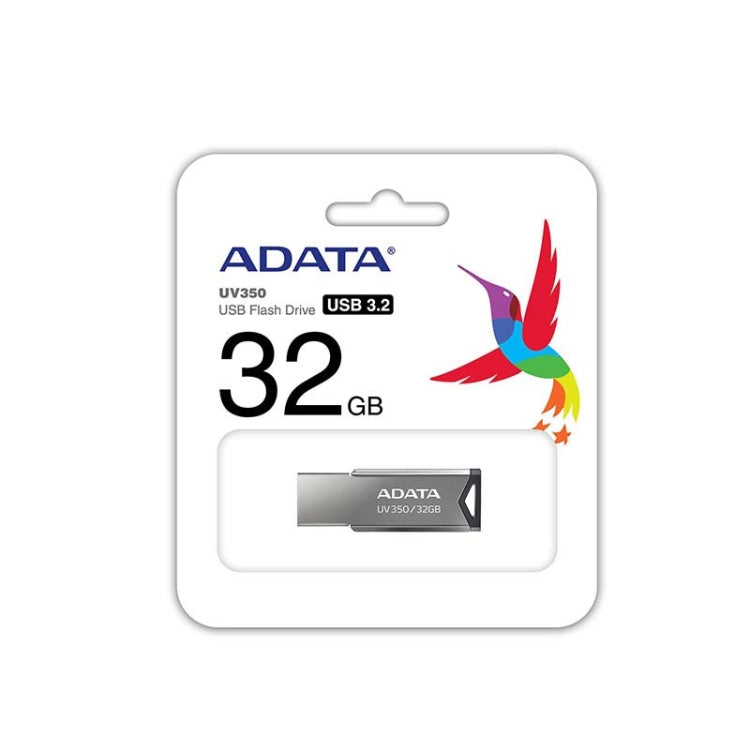 ADATA UV350 Car Speaker Office Storage USB3.2 U Disk, Capacity: 32GB - USB Flash Drives by ADATA | Online Shopping UK | buy2fix