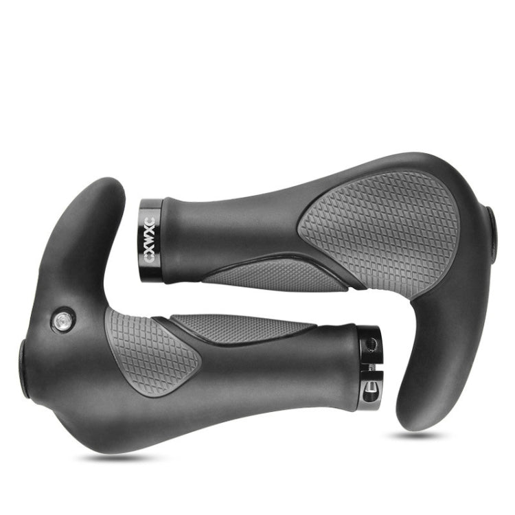 1 Pair CXWXC Bicycle Handlebar Cover Mountain Bike Bullhorn Rubber Handlebar Cover Riding Accessories, Style:HL-G233 - Bicycle Grips by CXWXC | Online Shopping UK | buy2fix