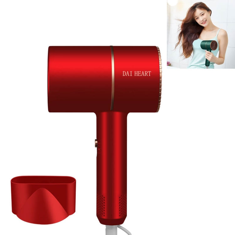 DAI HEART BG-F01 Home Dormitory Silent Negative Ion Hair Dryer, CN Plug( China Red) - Hair Dryers & Accessories by DAI HEART | Online Shopping UK | buy2fix