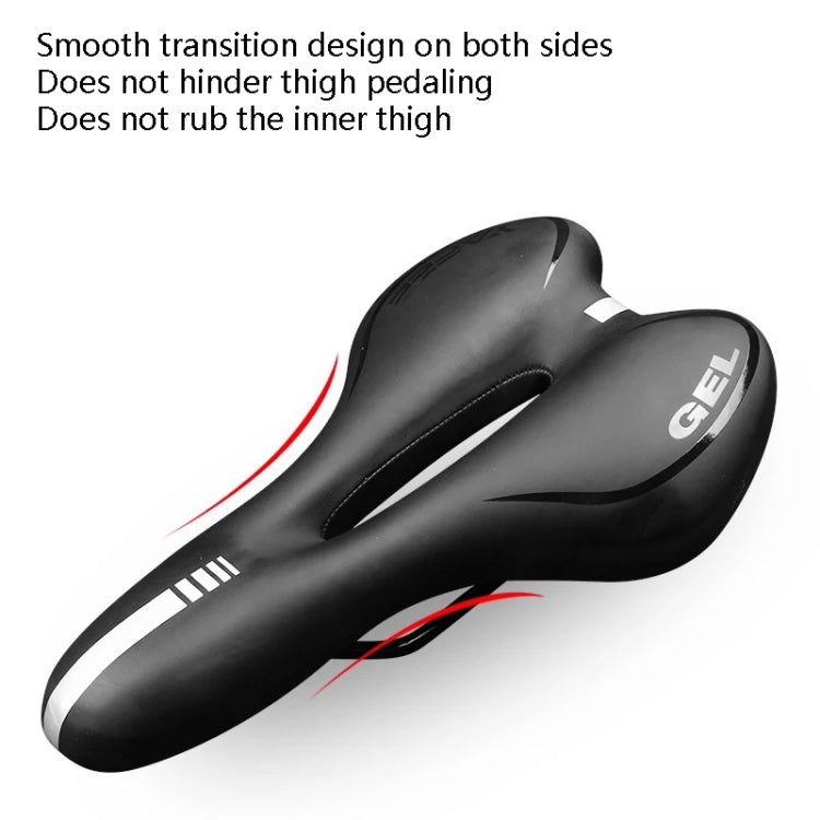 Silicone Bicycle Seat Mountain Bike Saddle Seat Cushion Comfortable Bicycle Accessories Equipment(Red) - Outdoor & Sports by buy2fix | Online Shopping UK | buy2fix