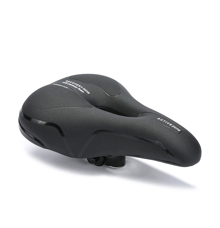 Bicycle Seat Saddle Mountain Bike Seat Comfortable Thick Memory Foam(Black) - Outdoor & Sports by buy2fix | Online Shopping UK | buy2fix